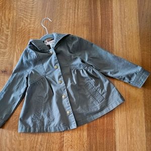 Military Green Trench Coat 4T